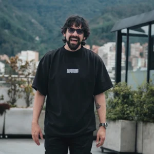 Camiseta oversize Xperiencia oso By SapoPerro